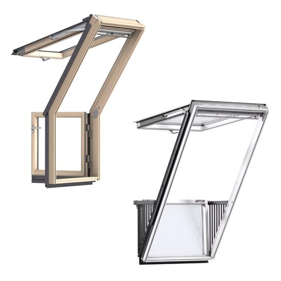 Jumta terase un balkons