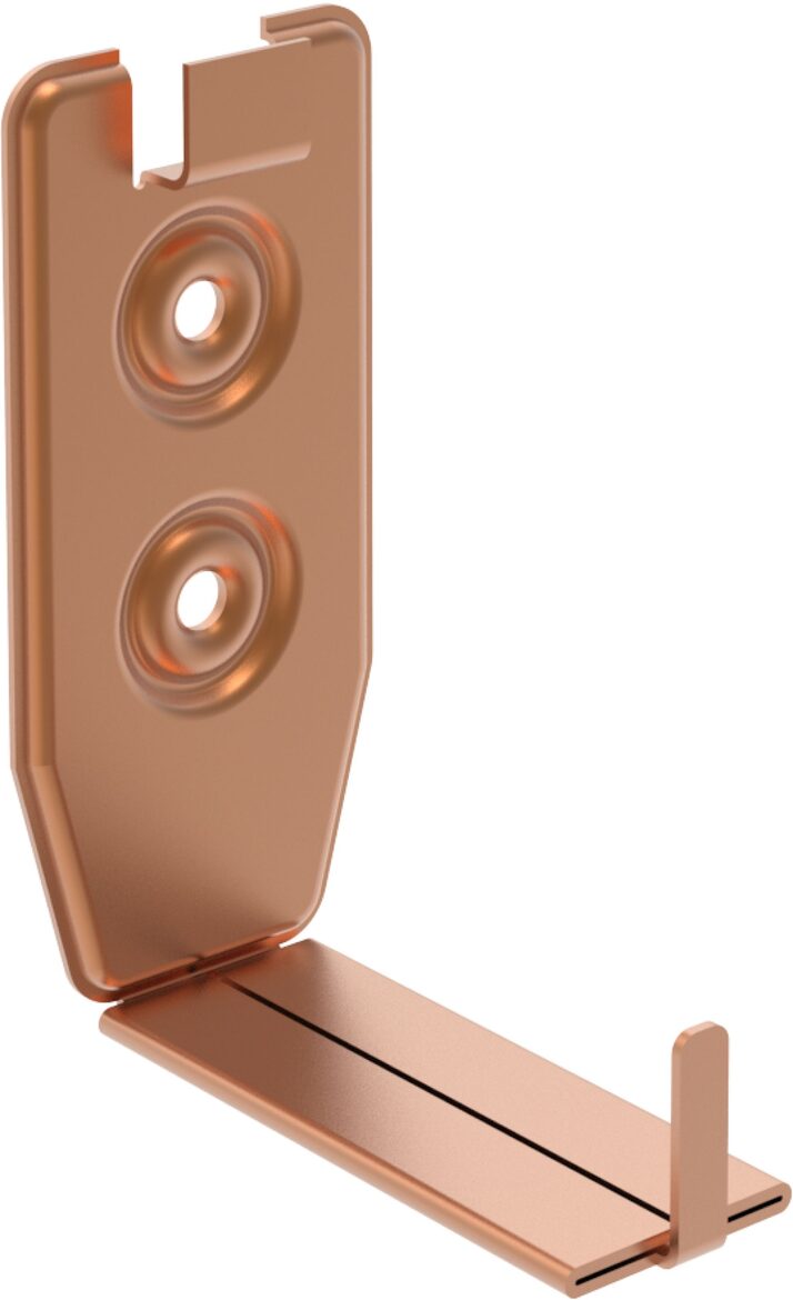 Leņķa regulēšanas stiprinājums kapara frontālajam āķim