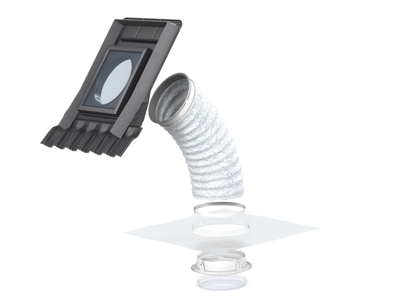 Velux gaismas tunelis slīpajiem jumtiem TWF, TWR, TLF, TLR