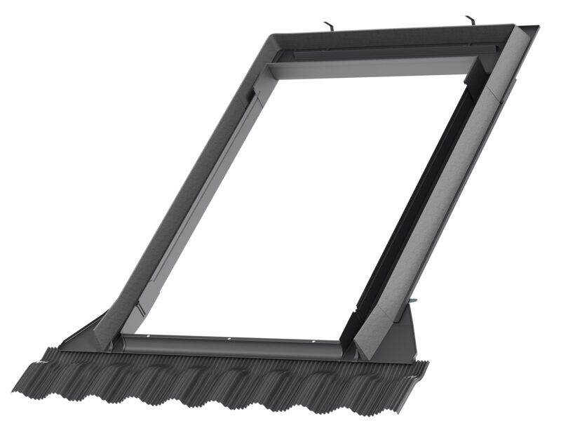 Velux pieslēgums jumta logiem EDW 2000, profilētiem jumta segumiem (h līdz 120 mm)