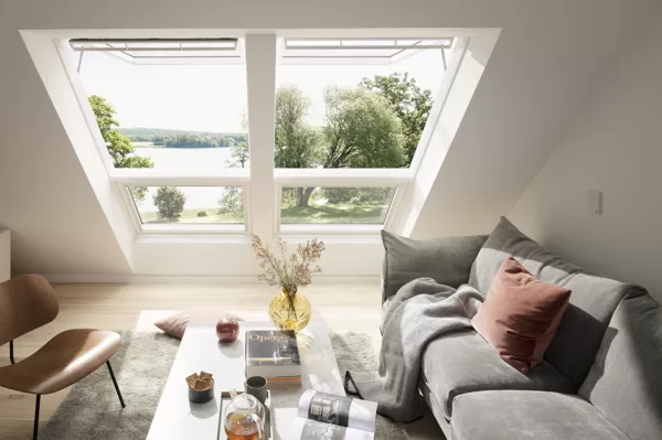 Velux jumta logu kombinācijas, moduļi